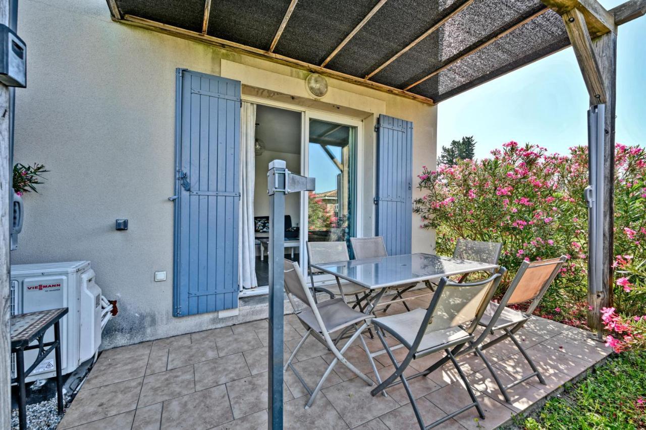 Le Petit Bonheur - Place Parking Privee - Clim - Terrasse - Piscine Partagee - Proche Parc Spirou Saint-Saturnin-lès-Avignon Εξωτερικό φωτογραφία